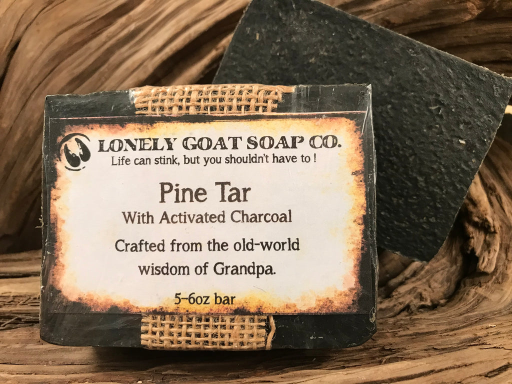 Pine Tar, Goat Milk Soap